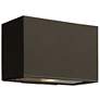 3_Hinkley Atlantis 6" High Bronze LED Outdoor Wall Light more views