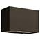 Hinkley Atlantis 6" High Bronze Socketed LED Outdoor Wall Light