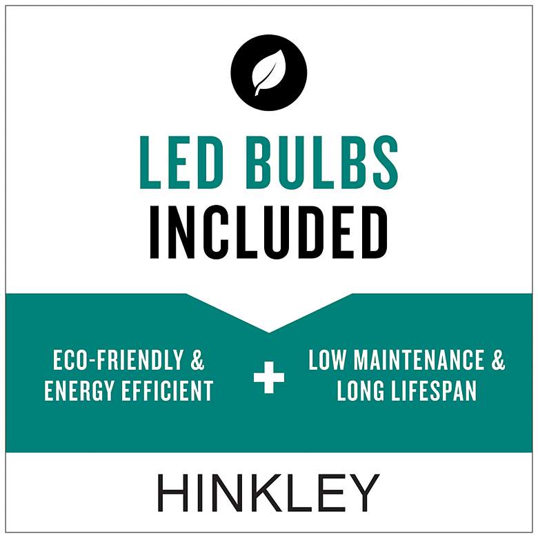 Image 6 Hinkley Atlantis 6" High Bronze Socketed LED Outdoor Wall Light more views