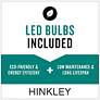 6_Hinkley Atlantis 6" High Bronze Socketed LED Outdoor Wall Light more views