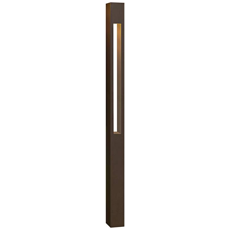 Image 1 Hinkley Atlantis Bronze Square Bollard Landscape Light