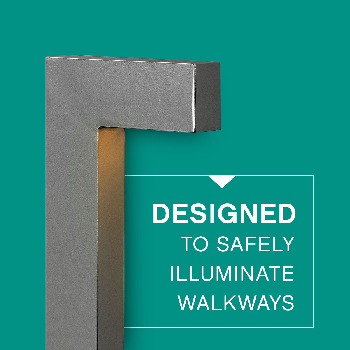 Image 5 Hinkley Atlantis Hematite Linear LED Path Light more views