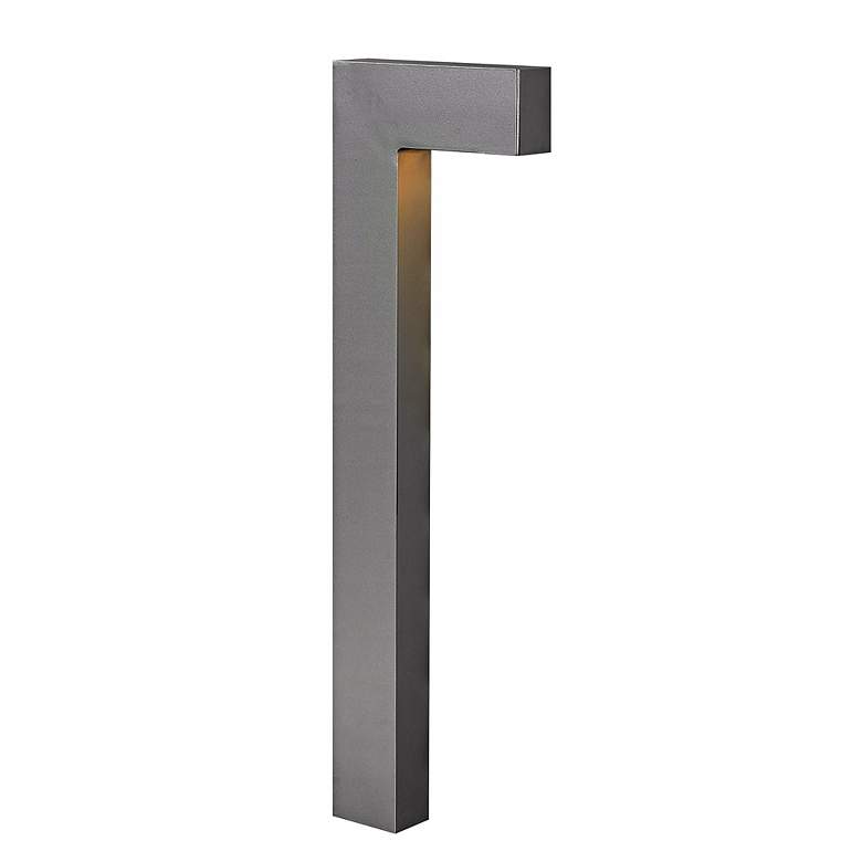Image 1 Hinkley Atlantis Hematite Low Voltage Landscape Path Light