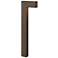 Hinkley Atlantis-L 22" High Bronze LED Landscape Light