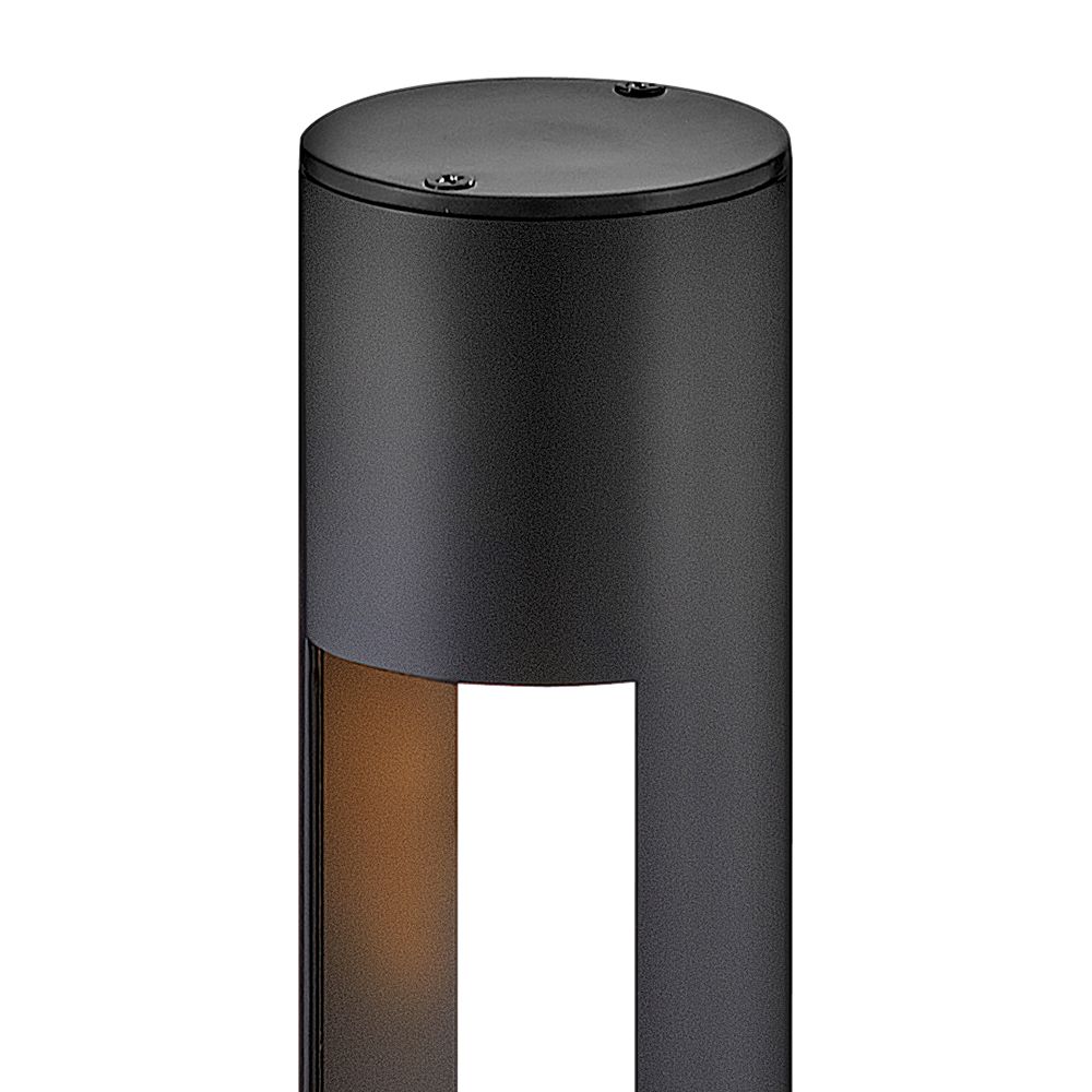 Hinkley- Atlantis Round Large Bollard- Satin Black