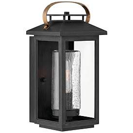 Image1 of Hinkley Atwater 14" High Black Outdoor Wall Light