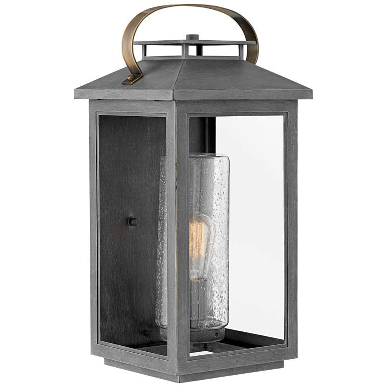 Image 1 Hinkley Atwater 20 1/2 inch High Ash Bronze Outdoor Wall Light