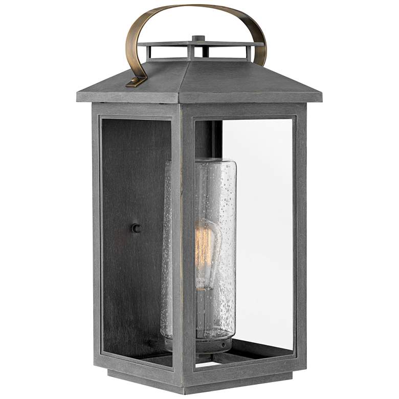 Image 1 Hinkley Atwater 20 1/2" High Ash Bronze Outdoor Wall Light