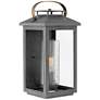 Hinkley Atwater 20 1/2" High Ash Bronze Outdoor Wall Light