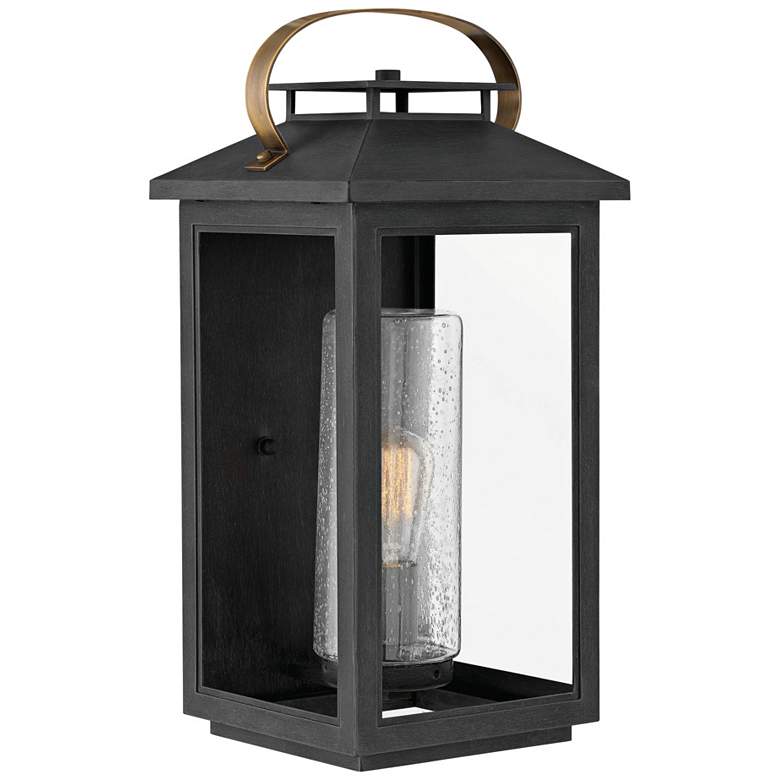 Image 1 Hinkley Atwater 20 1/2"H Black Outdoor Wall Light
