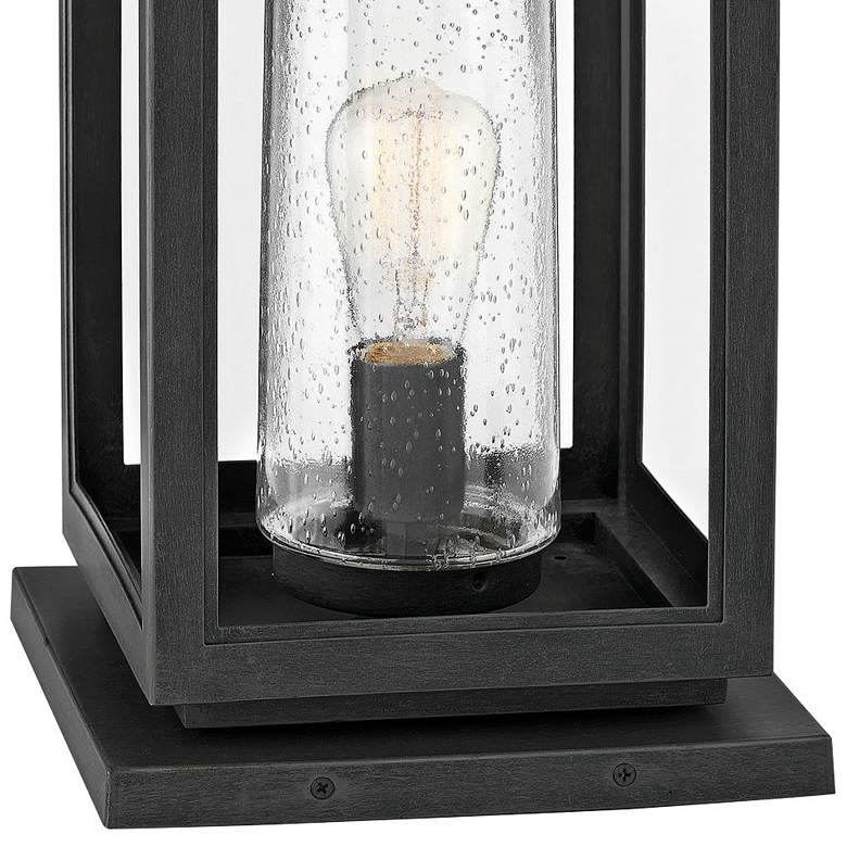 Image 2 Hinkley Atwater 21 1/2" High Black Glass Outdoor Lantern more views