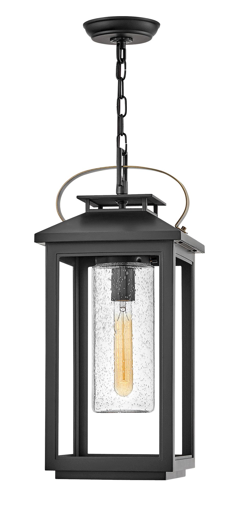 Hinkley Atwater 21 1/2" High Black Outdoor Hanging Light
