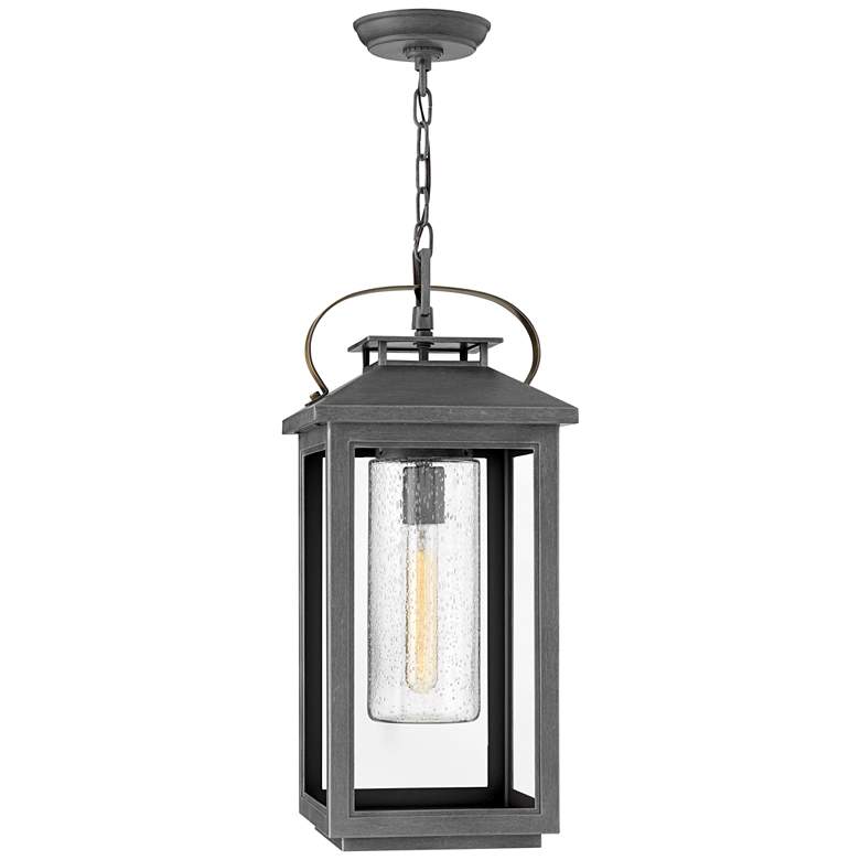 Image 1 Hinkley Atwater 21 1/2"H Ash Bronze Outdoor Hanging Light