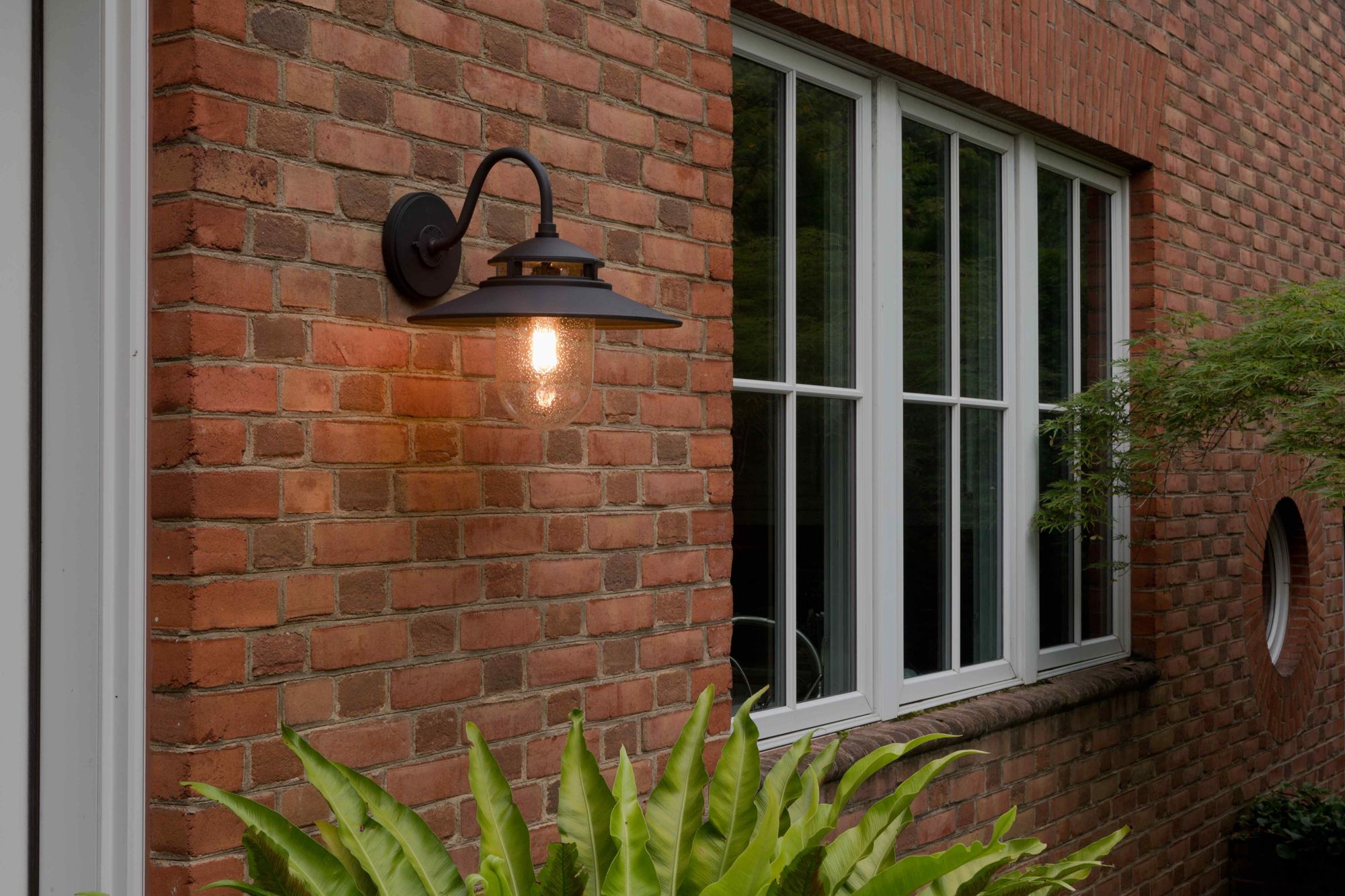 Thumbnail4 of Hinkley Atwell 15 1/4" High Aged Zinc Outdoor Wall Light more views