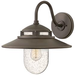 Hinkley Atwell 15 1/4&quot;H Oil Rubbed Bronze Outdoor Wall Light
