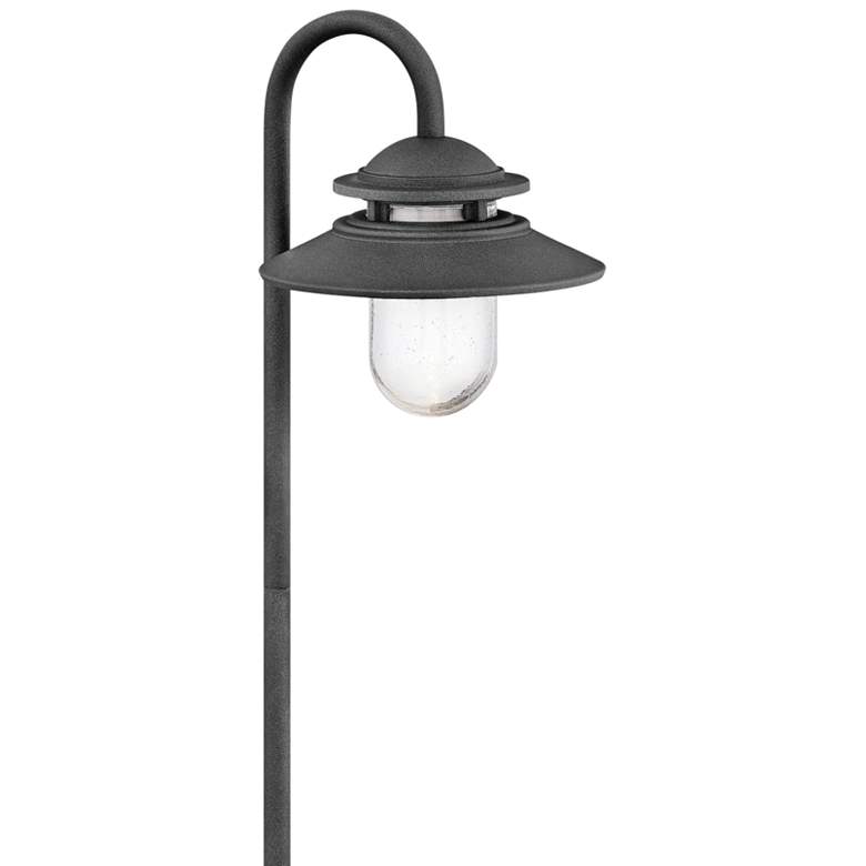 Image 1 Hinkley Atwell 25 1/2 inch High Aged Zinc Landscape Path Light
