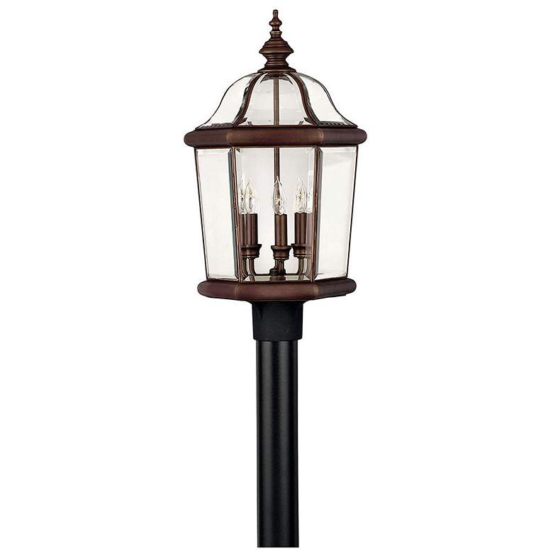 Image 1 Hinkley Augusta 23 1/4"H Copper Bronze Outdoor Post Light