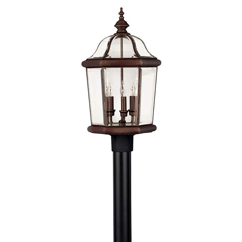 Image 3 Hinkley Augusta 23 1/4"H Copper Bronze Outdoor Post Light more views