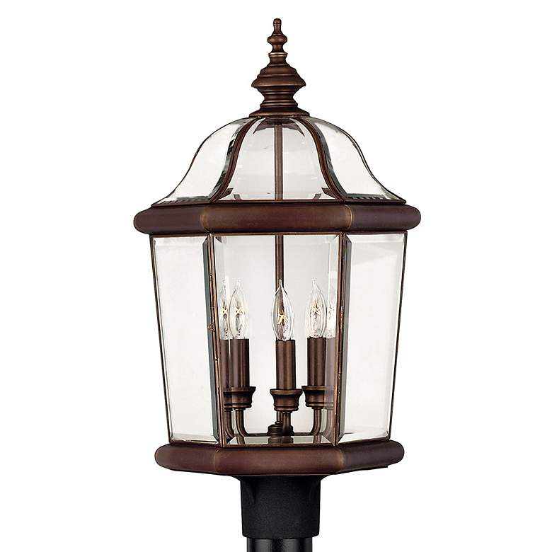 Image 4 Hinkley Augusta 23 1/4"H Copper Bronze Outdoor Post Light more views