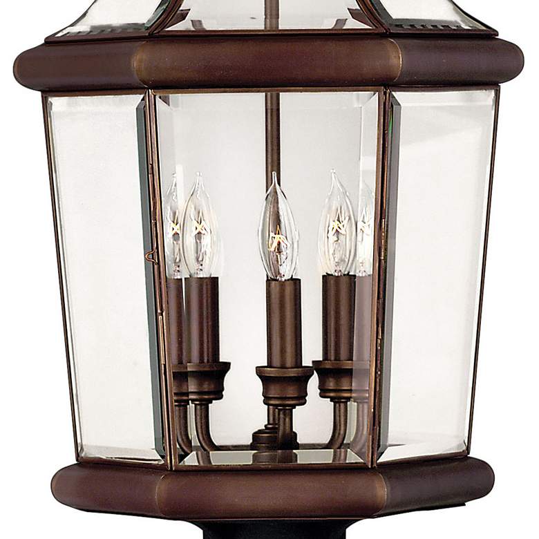 Image 6 Hinkley Augusta 23 1/4"H Copper Bronze Outdoor Post Light more views