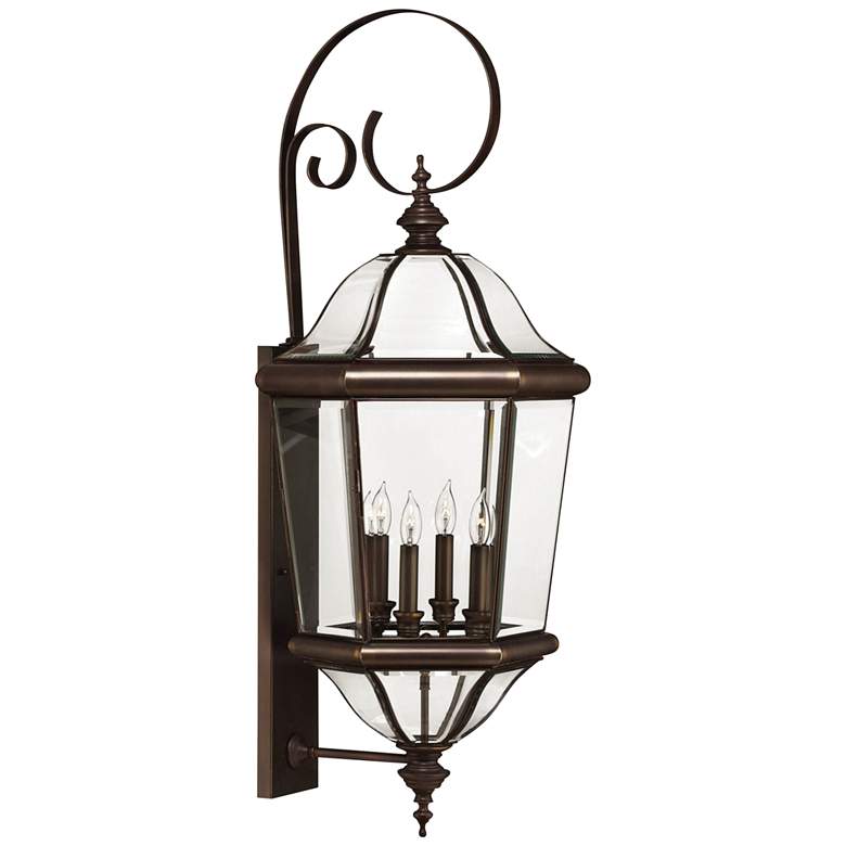Image 2 Hinkley Augusta 38 3/4 inch High Copper Bronze Outdoor Wall Lamp
