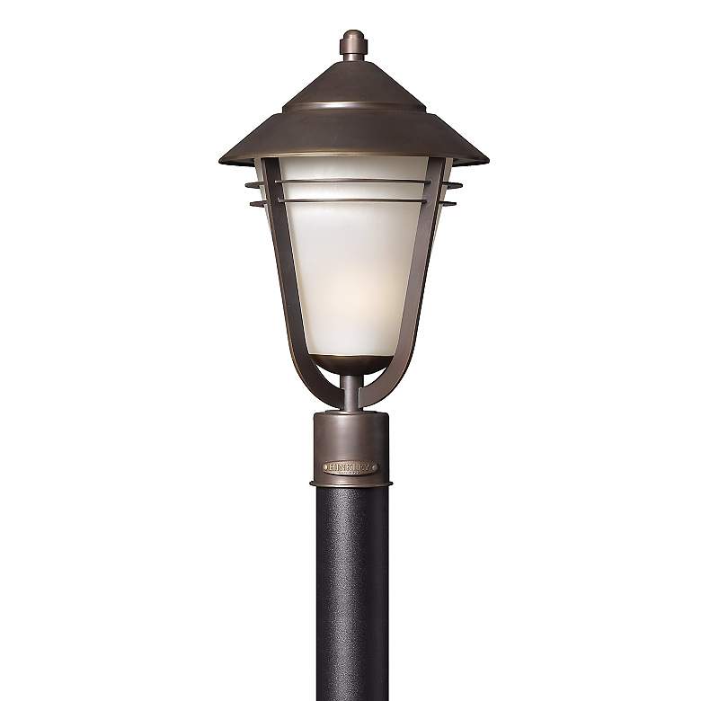 Image 1 Hinkley Aurora Collection 19 inch High Outdoor Post Light