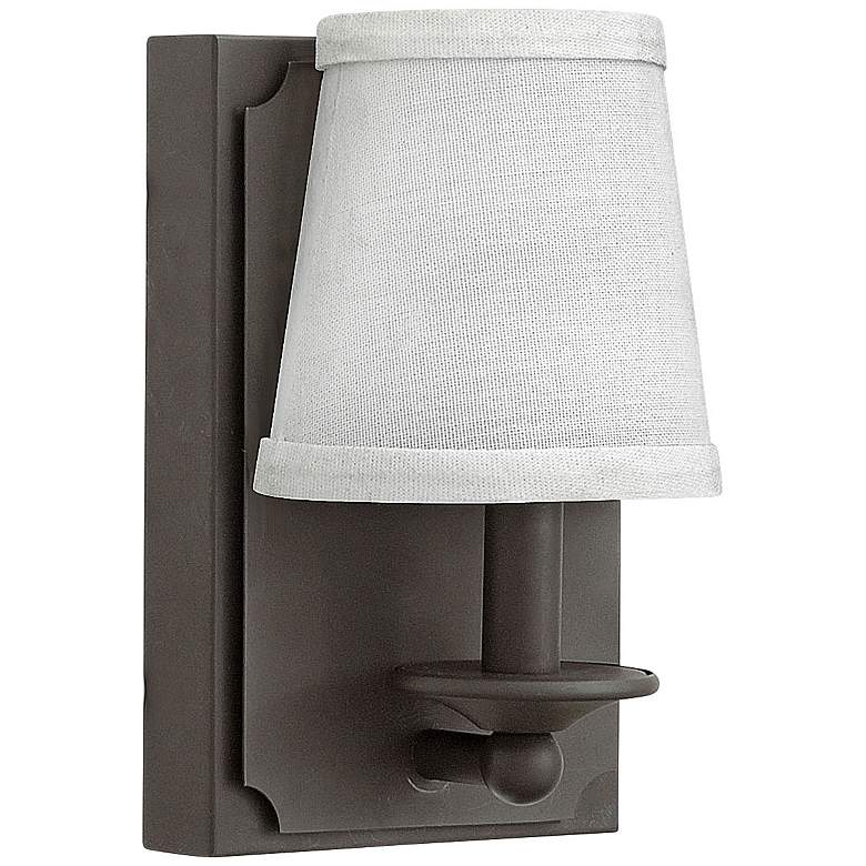 Image 1 Hinkley Avenue 8" High Oil Rubbed Bronze LED Wall Sconce
