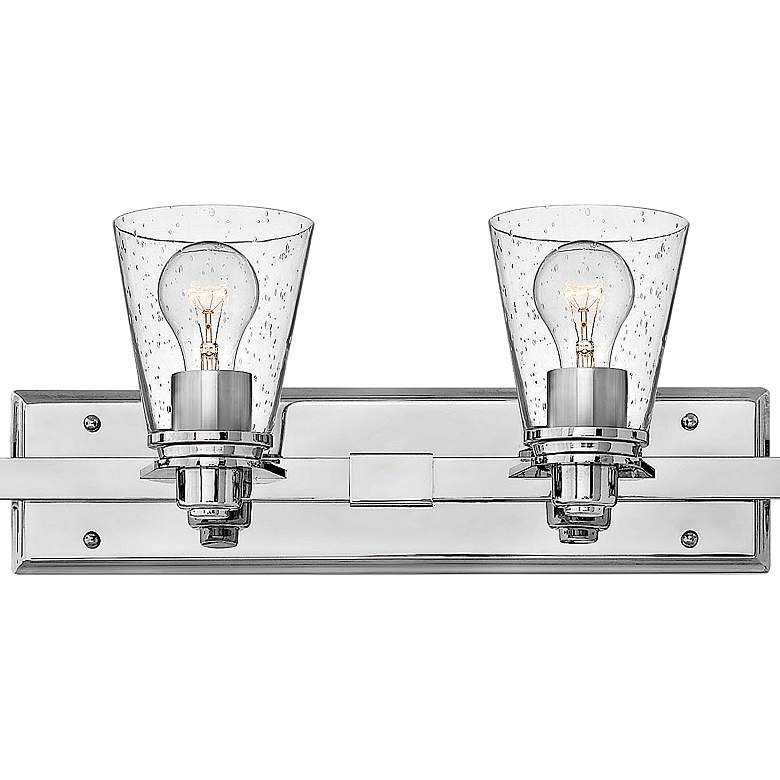 Image 4 Hinkley Avon 48" Wide Chrome 6-Light Bath Light more views
