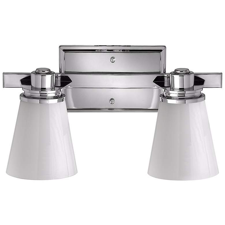 Image 3 Hinkley Avon Collection 14 1/2"W Chrome 2-Light Bath Light more views