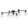 2_Hinkley Axel 58.8" Wide Large Seven Light Semi-Flush Ceiling Light more views