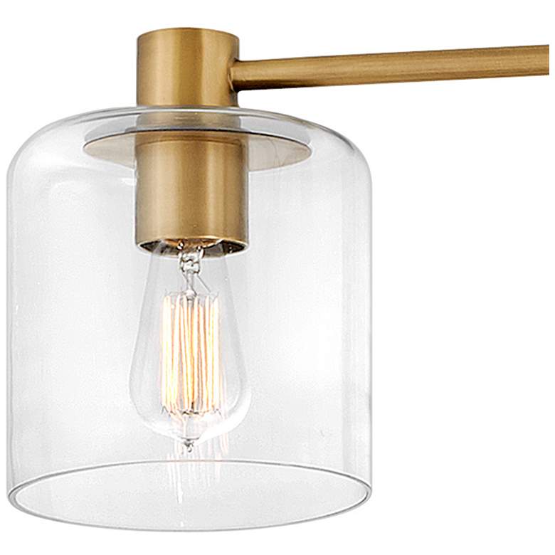 Image 4 Hinkley Axel 58 3/4" Wide Heritage Brass Ceiling Light more views