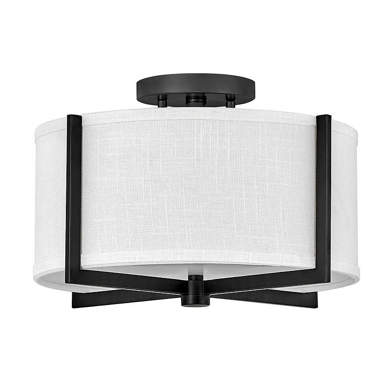 Image 2 Hinkley Axis 14 1/2" Wide Black Ceiling Light more views