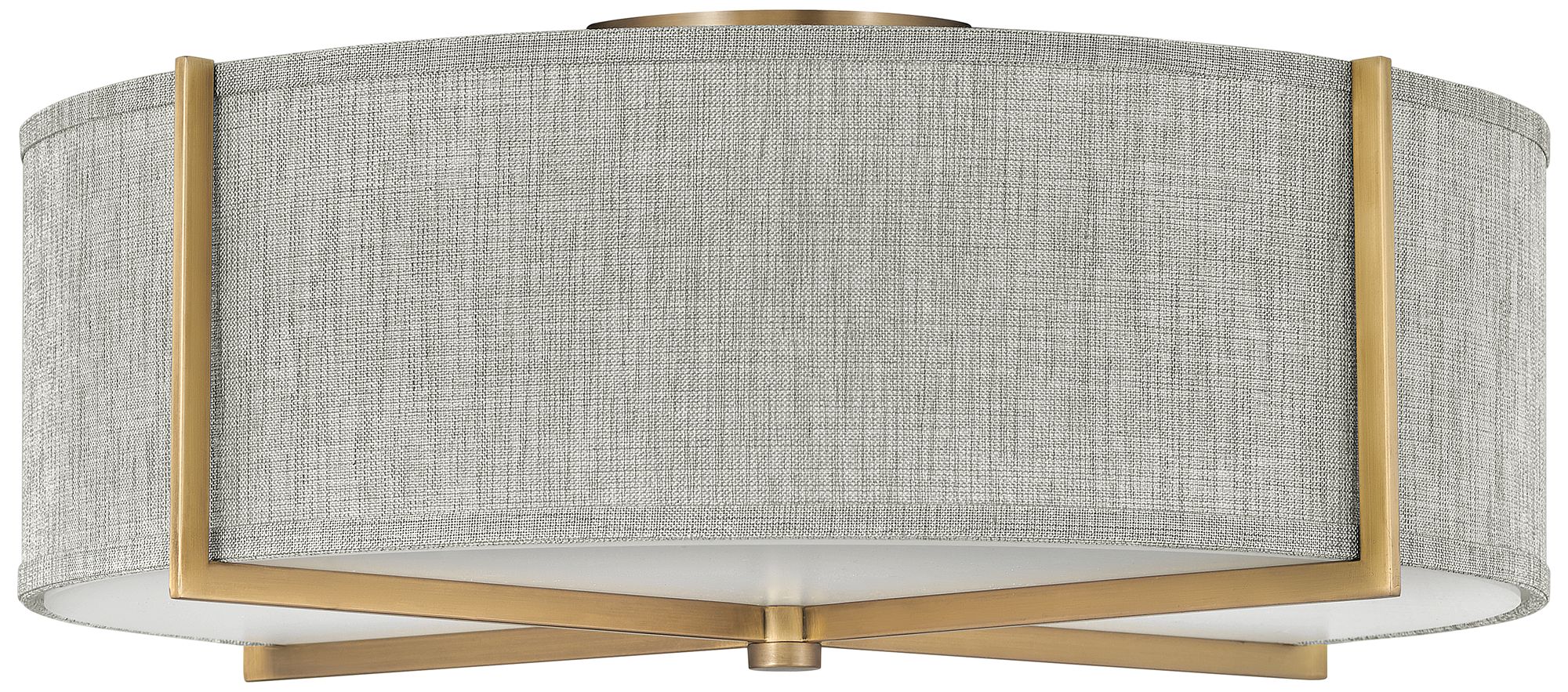 Image 2 Hinkley Axis 25 1/2" Wide Heritage Brass Ceiling Light more views