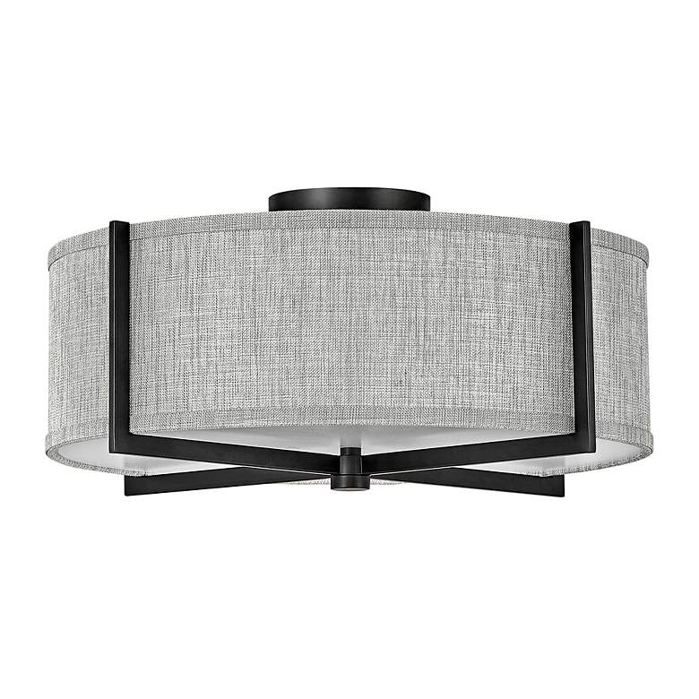 Image 2 Hinkley Axis Black and Heathered Gray Ceiling Light more views