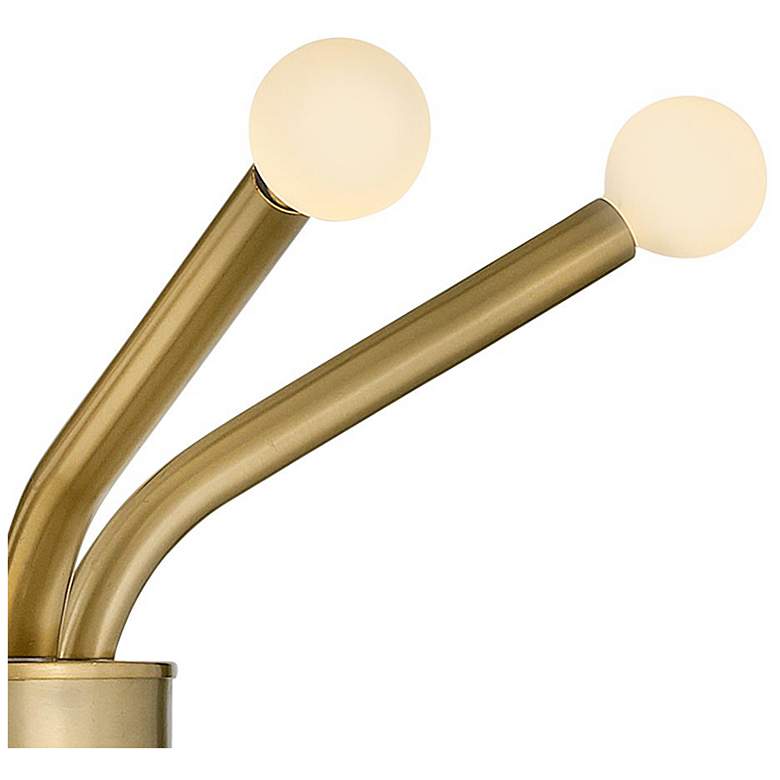 Image 5 Hinkley Axton 24 3/4"W Lacquered Brass 10-Light Chandelier more views