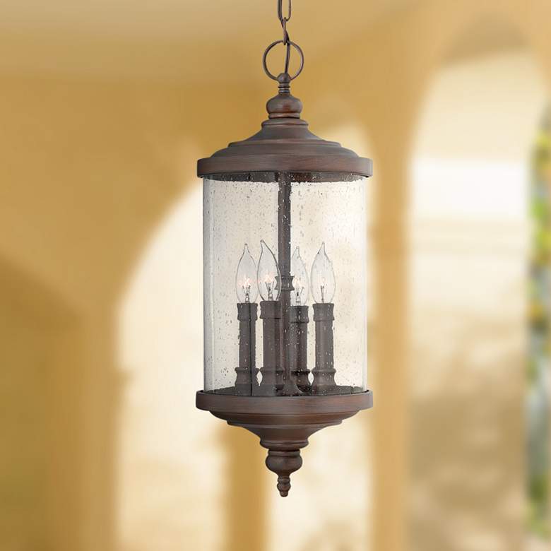 Image 1 Hinkley Barrington 24 1/2 inch High Bronze Outdoor Pendant Light