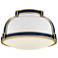 Hinkley Barton 14 1/4" Wide Gloss White Dome Ceiling Light