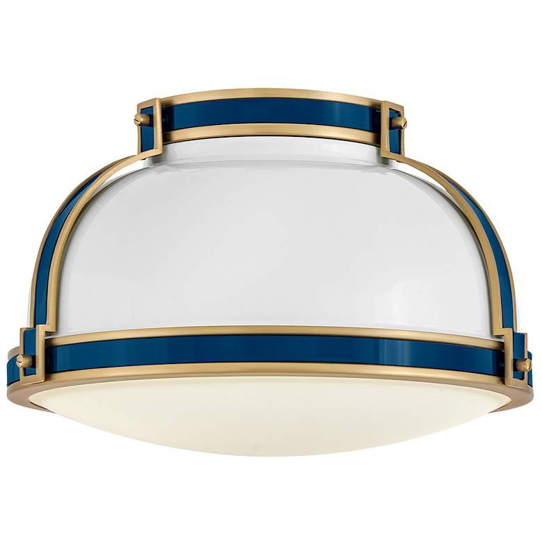 Image 5 Hinkley Barton 14 1/4" Wide Gloss White Dome Ceiling Light more views