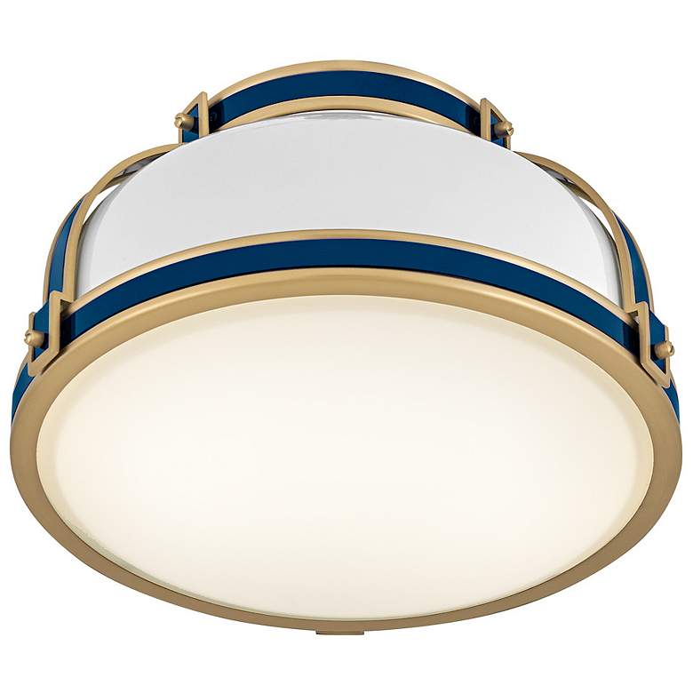 Image 6 Hinkley Barton 14 1/4" Wide Gloss White Dome Ceiling Light more views