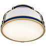 6_Hinkley Barton 14 1/4" Wide Gloss White Dome Ceiling Light more views