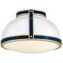 7_Hinkley Barton 14 1/4" Wide Gloss White Dome Ceiling Light more views