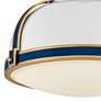 Hinkley Barton 14 1/4" Wide Gloss White Dome Ceiling Light
