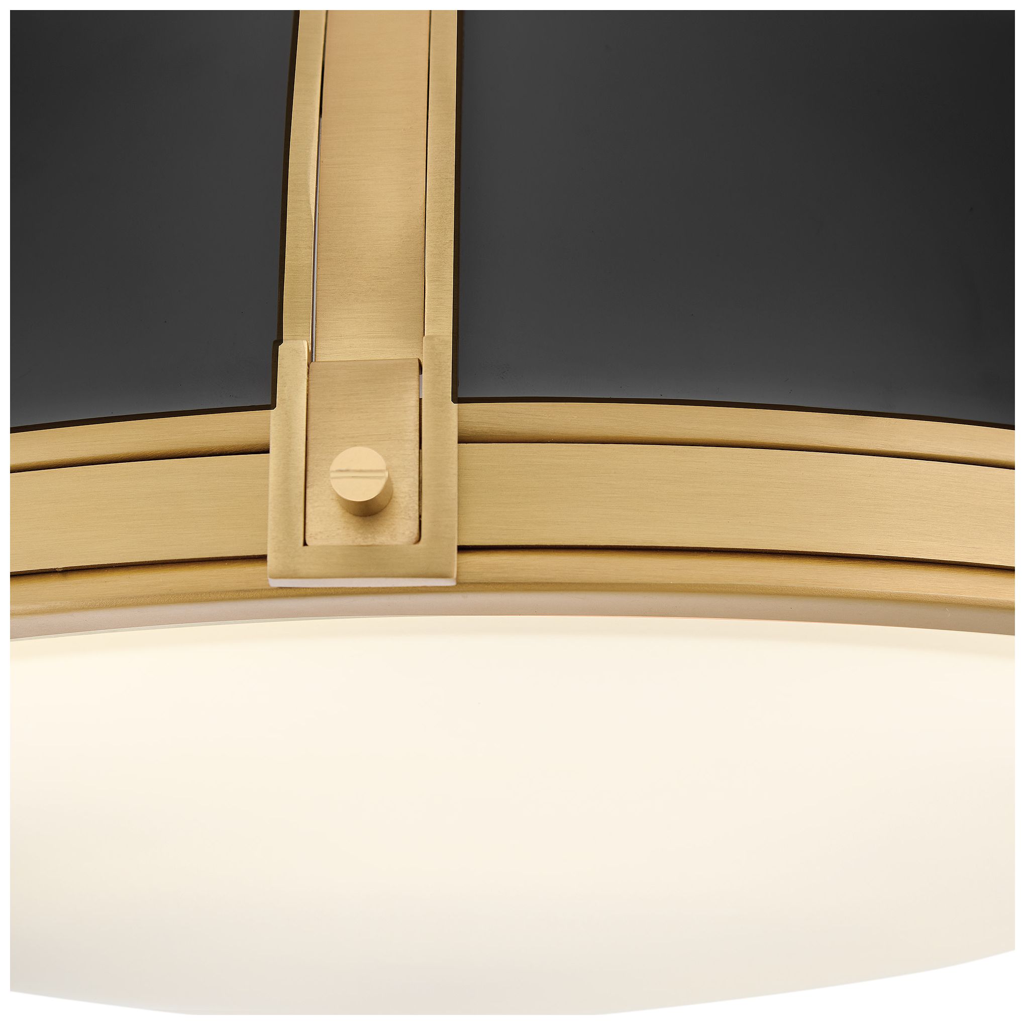 Thumbnail4 of Hinkley Barton Medium Flush Mount 18" Black more views
