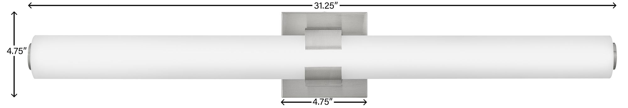 Hinkley - Bath Aiden Large LED Vanity- Brushed Nickel