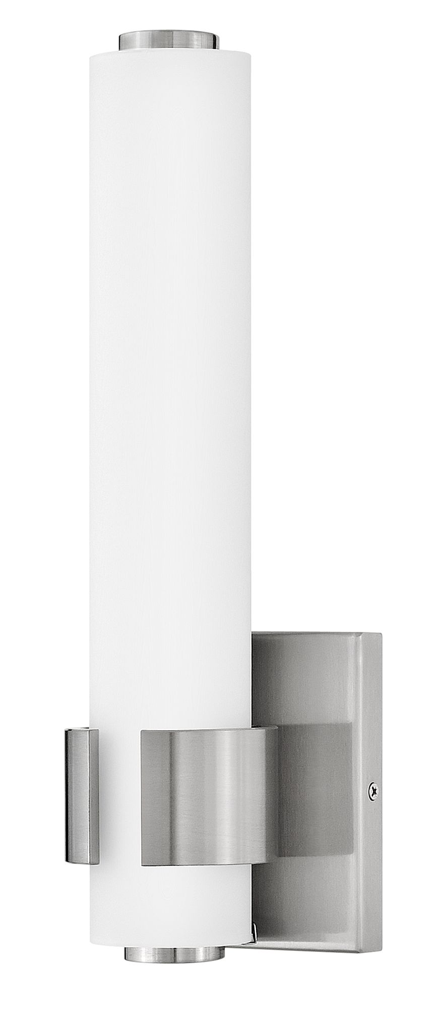 Image 2 Hinkley Bath Aiden Medium LED Sconce 13.5" Brushed Nickel more views