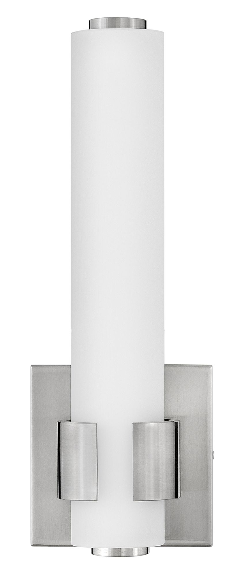 Image 3 Hinkley Bath Aiden Medium LED Sconce 13.5" Brushed Nickel more views