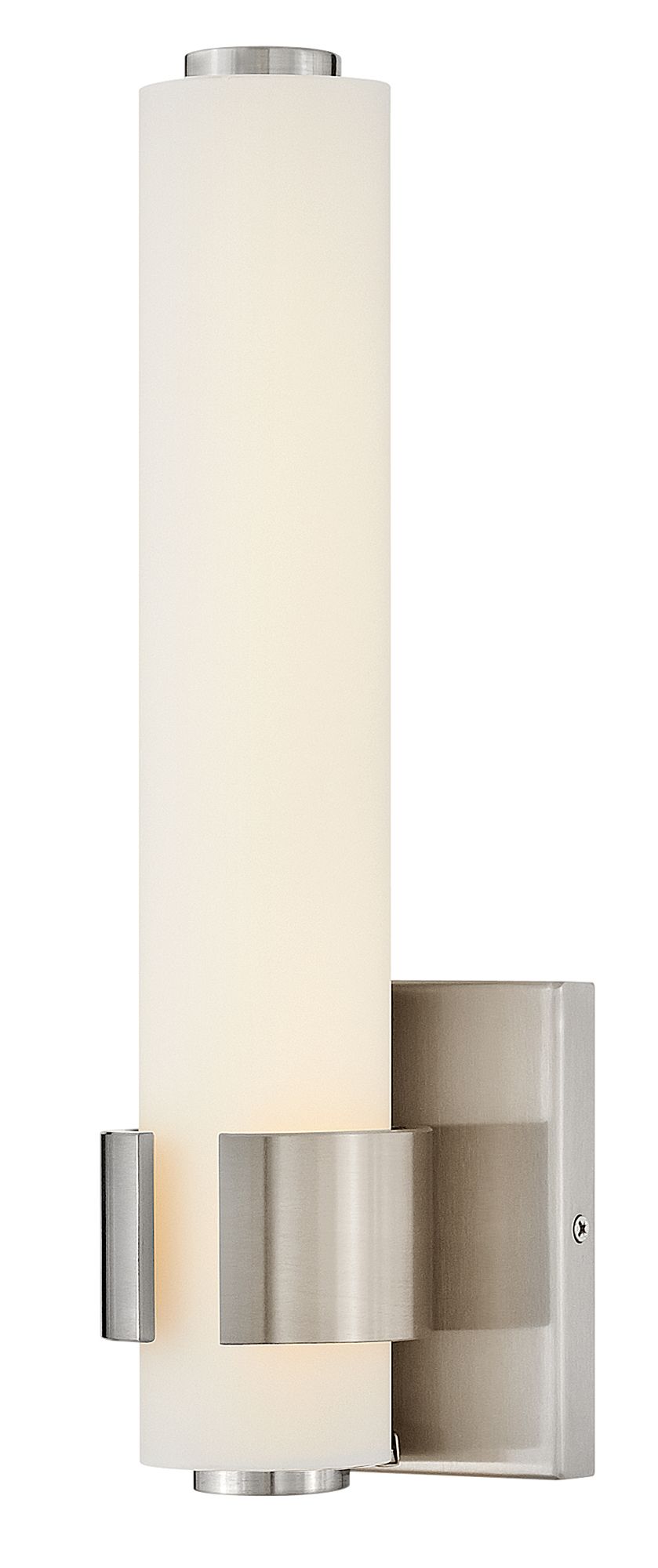 Image 4 Hinkley Bath Aiden Medium LED Sconce 13.5" Brushed Nickel more views