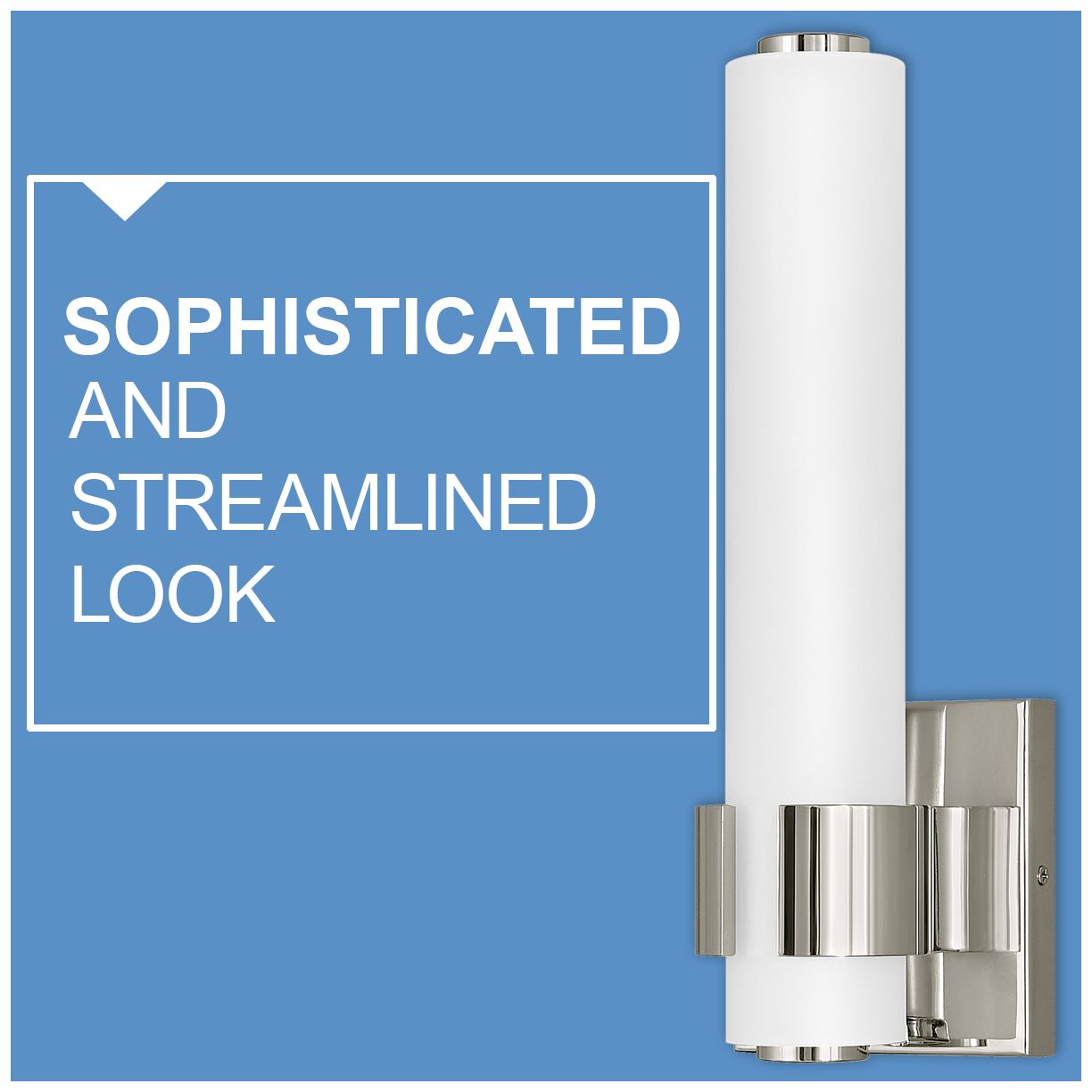 Hinkley - Bath Aiden Medium LED Vanity- Polished Nickel