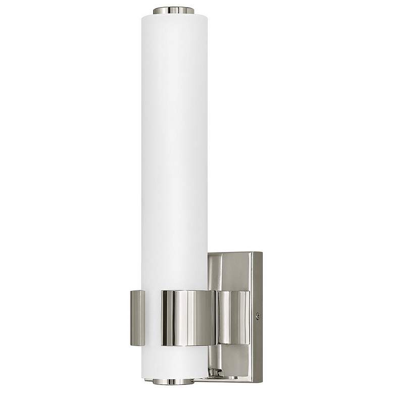 Image 1 Hinkley - Bath Aiden Small LED Sconce- Polished Nickel