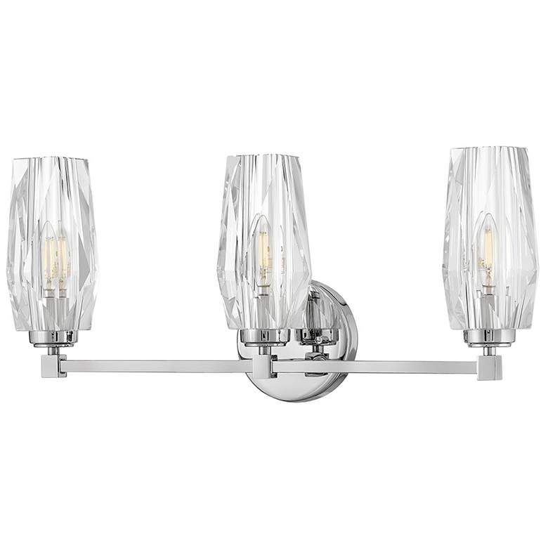 Image 5 Hinkley Bath Ana Medium Three Light Vanity 23.5" Polished Nickel more views